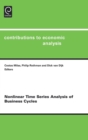 Image for Nonlinear time series analysis of business cycles