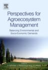 Image for Perspectives for Agroecosystem Management: