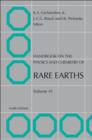 Image for Handbook on the physics and chemistry of rare earths.