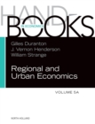 Image for Handbook of regional and urban economicsVolume 5A