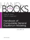 Image for Handbook of Computable General Equilibrium Modeling