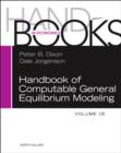 Image for Handbook of computable general equilibrium modeling.