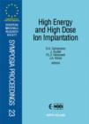 Image for High Energy and High Dose Ion Implantation