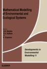 Image for Mathematical Modelling of Environmental and Ecological Systems