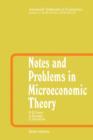 Image for Notes and Problems in Microeconomic Theory
