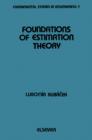 Image for Foundations of Estimation Theory