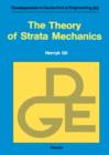 Image for The Theory of Strata Mechanics : vol. 63