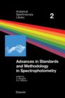 Image for Advances in Standards and Methodology in Spectrophotometry