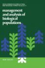 Image for Management and Analysis of Biological Populations