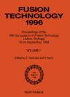 Image for Fusion Technology: Symposium Proceedings. (Proceedings of the 19th Symposium on Fusion Technology, Lisbon, Portugal, 16-20 September 1996.) : 19th,