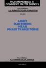Image for Light Scattering Near Phase Transitions