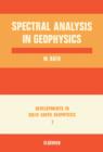Image for Spectral Analysis in Geophysics