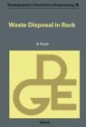 Image for Waste Disposal in Rock