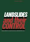 Image for Landslides and their control