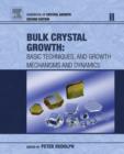 Image for Handbook of crystal growth.: (Bulk crystal growth)