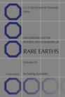 Image for Handbook on the physics and chemistry of rare earths.