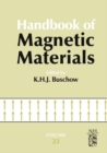 Image for Handbook of magnetic materials23 : Volume 23