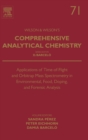 Image for Applications of time-of-flight and orbitrap mass spectrometry in environmental, food, doping, and forensic analysis : Volume 71