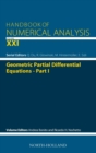 Image for Geometric partial differential equationsPart I : Volume 21