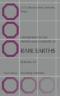 Image for Handbook on the physics and chemistry of rare earths  : including actinidesVolume 54 : Volume 54