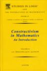 Image for Constructivism in Mathematics, Vol 2 : Volume 123