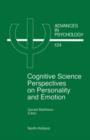 Image for Cognitive Science Perspectives on Personality and Emotion