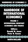 Image for Handbook of International Economics : International Monetary Economics and Finance : Volume 2