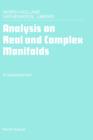 Image for Analysis on Real and Complex Manifolds : Volume 35