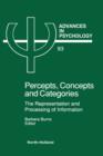 Image for Percepts, Concepts and Categories
