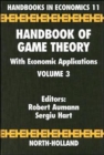 Image for Handbook of Game Theory with Economic Applications