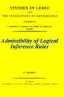 Image for Admissibility of Logical Inference Rules