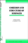 Image for Cohesion and Structure of Surfaces