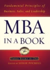 Image for MBA in a book