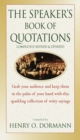 Image for The Speaker&#39;s Book of Quotations, Completely Revised and Updated