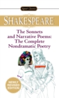 Image for The Sonnets And Narrative Poems : The Complete Non-Dramatic Poetry