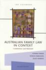 Image for Australian Family Law in Context: Commentary and Materials