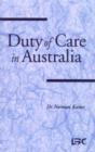 Image for Duty of Care in Australia