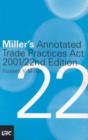 Image for Miller&#39;s Annotated Trade Practices Act 2001