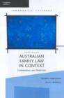 Image for Australian Family Law in Context : Commentary and Materials