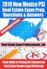 Image for 2019 New Mexico PSI Real Estate Exam Prep Questions, Answers & Explanations: Study Guide to Passing the Salesperson Real Estate License Exam Effortlessly