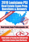 Image for 2019 Louisiana PSI Real Estate Exam Prep Questions, Answers &amp; Explanations: Study Guide to Passing the Salesperson Real Estate License Exam Effortlessly