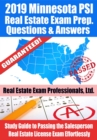 Image for 2019 Minnesota PSI Real Estate Exam Prep Questions, Answers &amp; Explanations: Study Guide to Passing the Salesperson Real Estate License Exam Effortlessly
