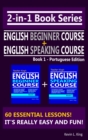 Image for 2-in-1 Book Series: Teacher King&#39;s English Beginner Course Book 1 &amp; English Speaking Course Book 1 - Portuguese Edition