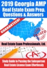 Image for 2019 Georgia AMP Real Estate Exam Prep Questions, Answers &amp; Explanations: Study Guide to Passing the Salesperson Real Estate License Exam Effortlessly