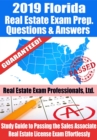 Image for 2019 Florida Real Estate Exam Prep Questions, Answers &amp; Explanations: Study Guide to Passing the Sales Associate Real Estate License Exam Effortlessly