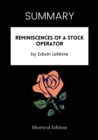 Image for SUMMARY: Reminiscences Of A Stock Operator By Edwin Lefevre