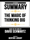 Image for Magic Of Thinking Big: Extended Summary Based On The Book By David Schwartz