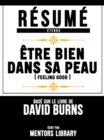 Image for Resume Etendu: Etre Bien Dans Sa Peau (Feeling Good) - Base Sur Le Livre De David Burns
