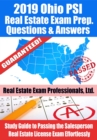Image for 2019 Ohio PSI Real Estate Exam Prep Questions, Answers &amp; Explanations: Study Guide to Passing the Salesperson Real Estate License Exam Effortlessly
