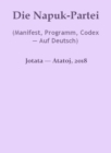 Image for Die Napuk-Partei (Manifest, Programm, Codex - Auf Deutsch)